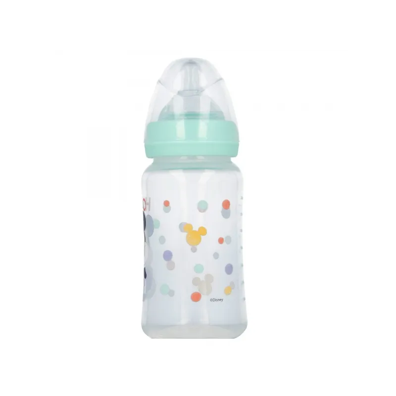 Dojčenská fľaša MICKEY MOUSE, 0+, 360ml, 13003