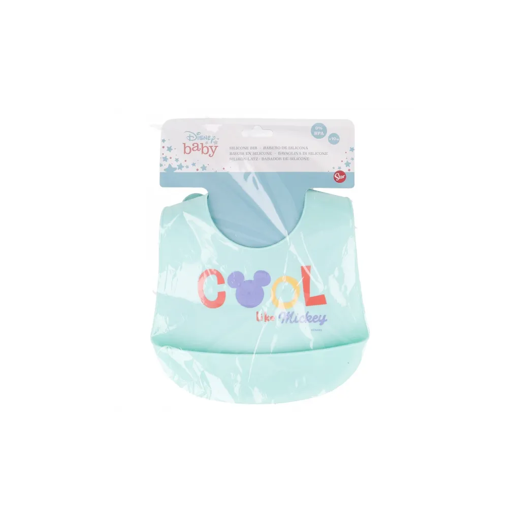 Silikonový bryndák MICKEY MOUSE, 10+, 13029