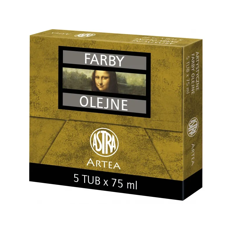 ARTEA Olejová barva Profi 75ml, Titanum White / Bílá Titanová, 83410944