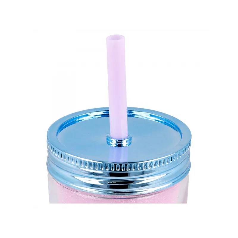 Plastový termo pohár so šrubovacím viečkom a slamkou DISNEY FROZEN, 370ml, 60455 Plastový termo pohár so šrubovacím viečkom a slamkou DISNEY FROZEN, 370ml, 60455