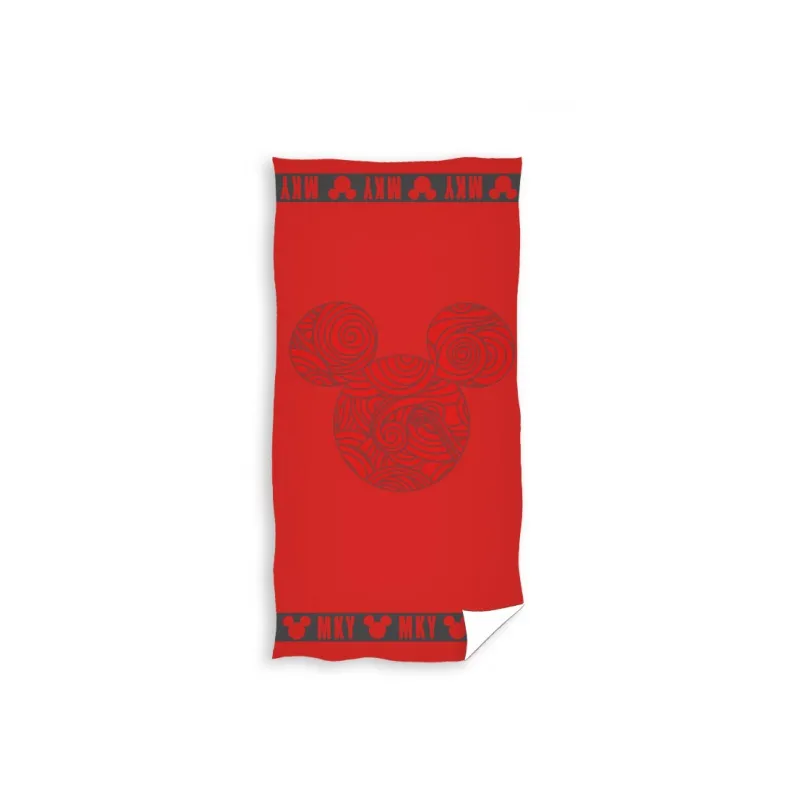 CARBOTEX Bavlněná osuška 70/140cm MICKEY MOUSE Red, MNN207003