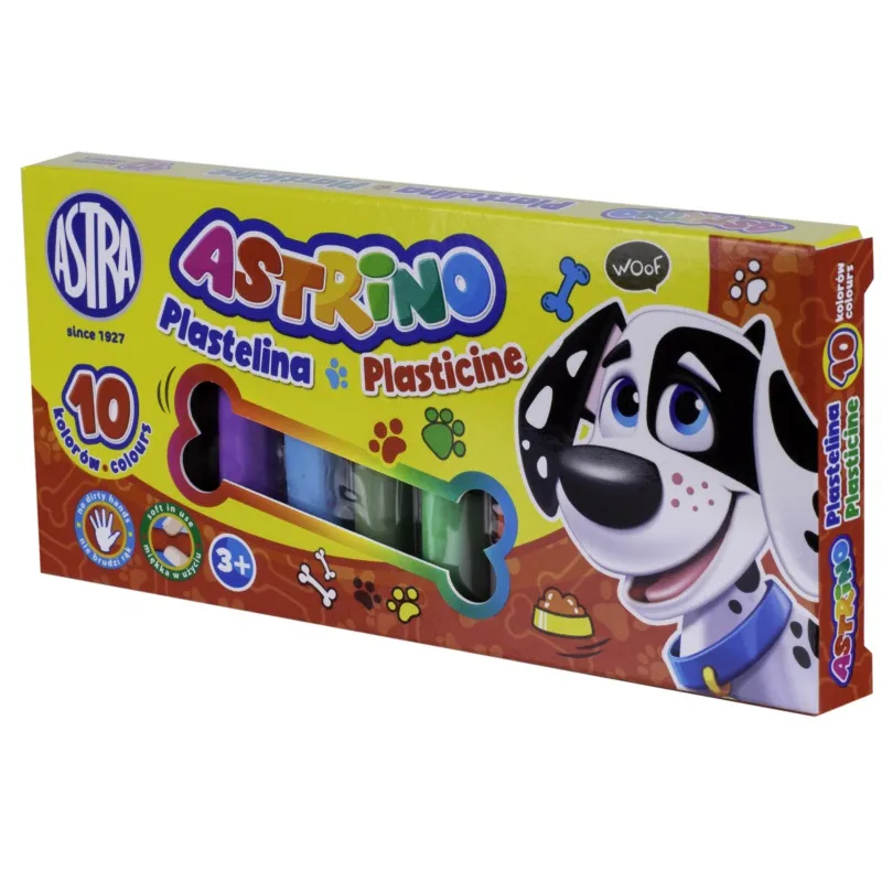 ASTRINO Školní plastelína 10 barev, 303221002 ASTRINO Školní plastelína 10 barev, 303221002
