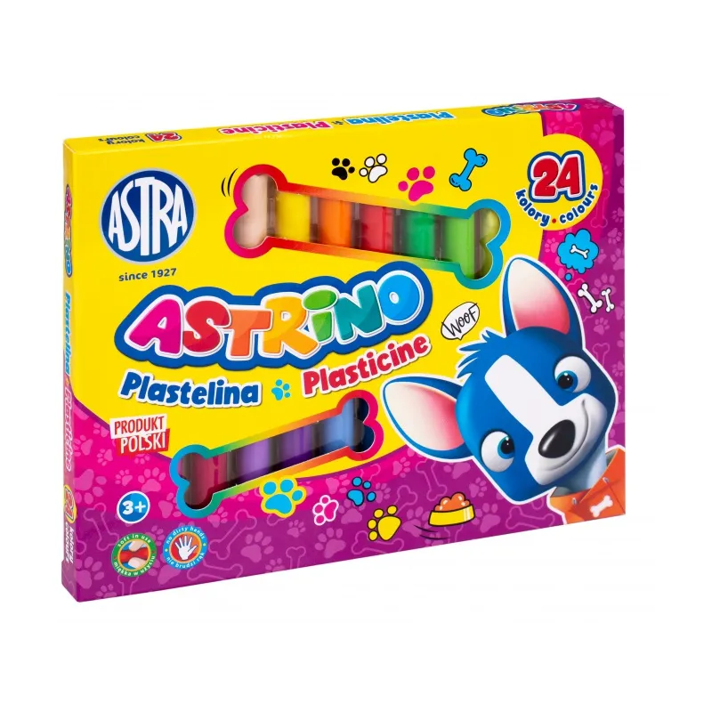 ASTRINO Školská plastelína 24 farieb, 303221004 ASTRINO Školská plastelína 24 farieb, 303221004