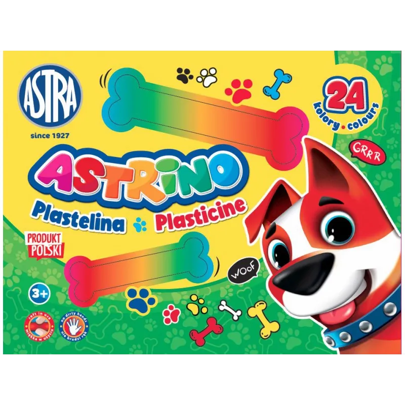 ASTRINO Školská plastelína 24 farieb, 303221004 ASTRINO Školská plastelína 24 farieb, 303221004