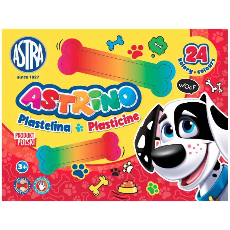 ASTRINO Školská plastelína 24 farieb, 303221004 ASTRINO Školská plastelína 24 farieb, 303221004