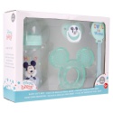 DISNEY BABY 4 dielny darčekový set  MICKEY MOUSE (fľaša, hryzátko, cumlík a držiak), 13008