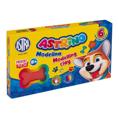 ASTRINO Modelovací hmota do trouby MODELINA 6ks, 304221001 ASTRINO Modelovací hmota do trouby MODELINA 6ks, 304221001