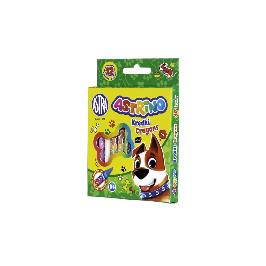 ASTRINO Detské grafitové farbičky bez dreva, sada 12ks, 316121001