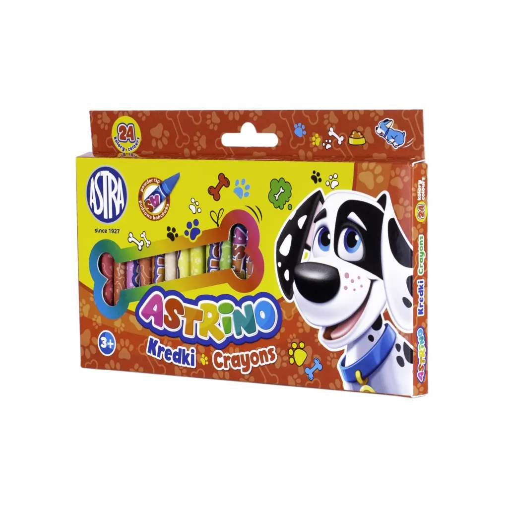 ASTRINO Detské grafitové farbičky bez dreva, sada 24ks, 316121002