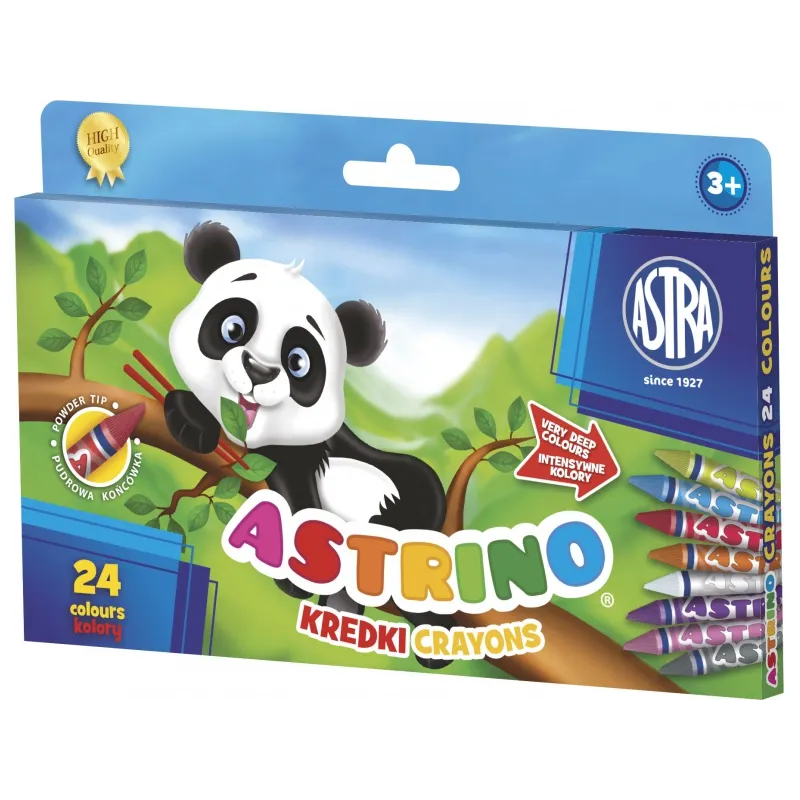 ASTRINO Školní voskové barvičky 24ks, 316115002 ASTRINO Školní voskové barvičky 24ks, 316115002