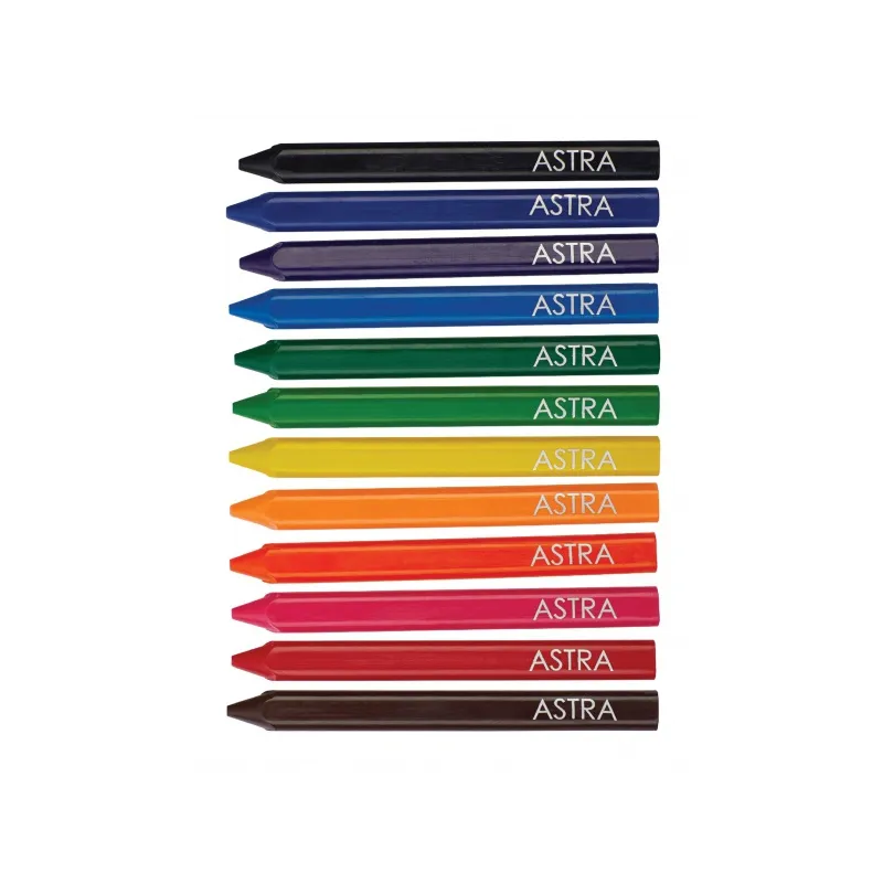 ASTRA Voskové farbičky Trojhranné 12ks, 316118001