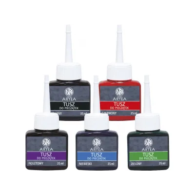 ARTEA Razítková barva/tuš, 35ml, Červená, 81030916 ARTEA Razítková barva/tuš, 35ml, Červená, 81030916