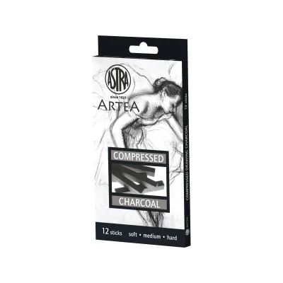 ARTEA Lisovaný uhlík/uhel 10x80mm, sada 12ks, 323115005 ARTEA Lisovaný uhlík/uhel 10x80mm, sada 12ks, 323115005
