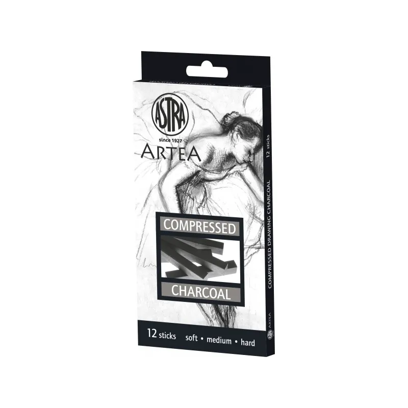 ARTEA Lisovaný uhlík / uhoľ 10x80mm, sada 12ks, 323115005 ARTEA Lisovaný uhlík / uhoľ 10x80mm, sada 12ks, 323115005