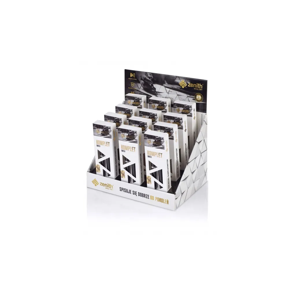 ZENITH Elegance, Luxusní sada / Kuličkové pero 0,8mm + Plnicí pero, krabička, 7600201