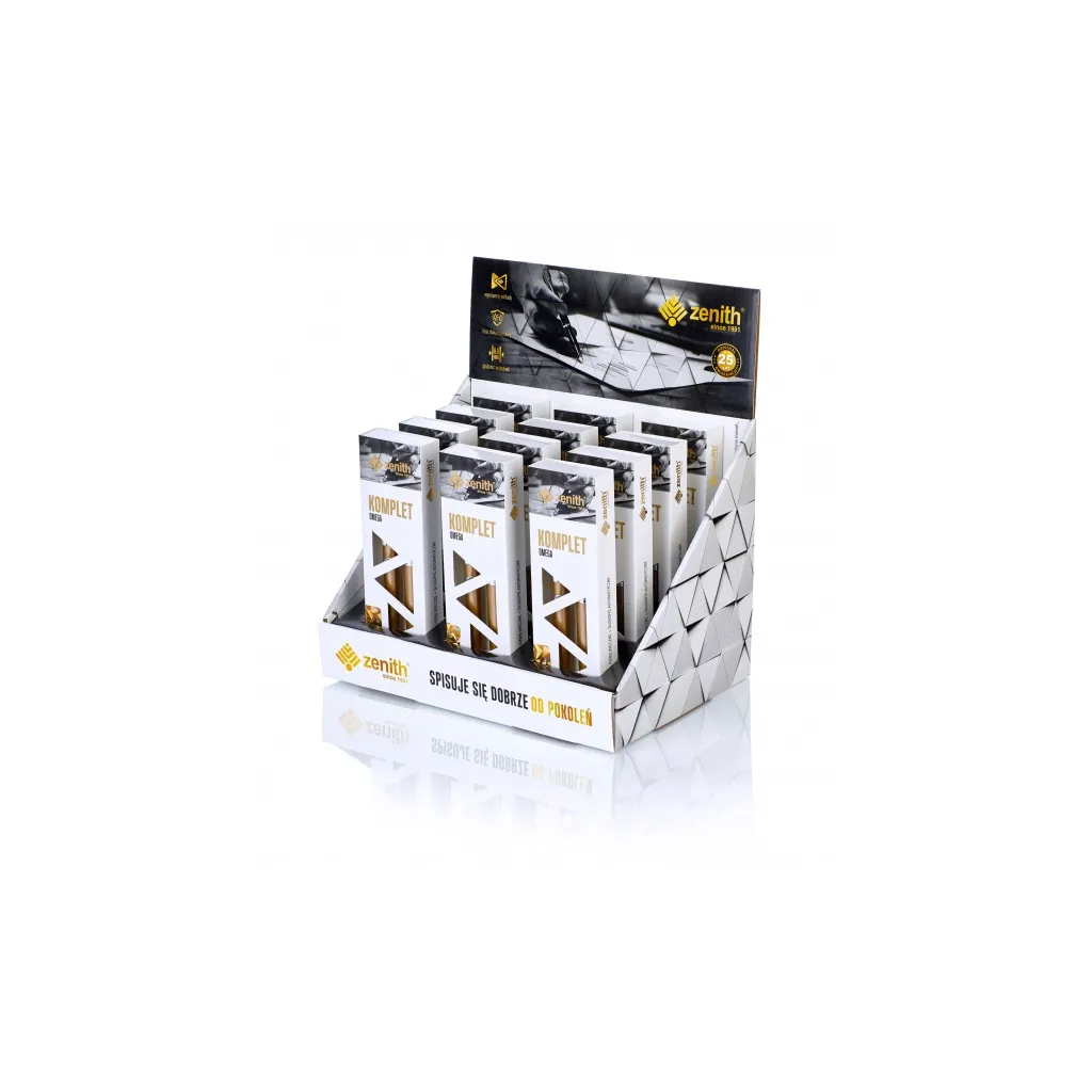 ZENITH Elegance, Luxusná sada / Guľôčkové pero 0,8mm + Plniace pero, krabička, 7600203