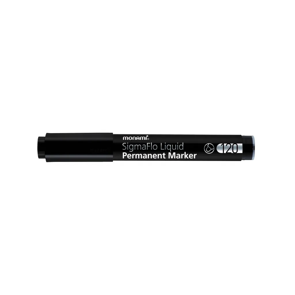 Permanentný popisovač Monami SigmaFlo 120, 1,5mm, Čierny
