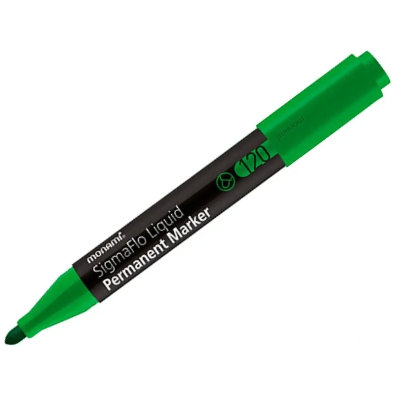 Sada permanentných popisovačov Monami SigmaFlo 120, 1,5mm Sada permanentných popisovačov Monami SigmaFlo 120, 1,5mm
