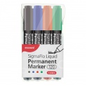 Sada permanentných popisovačov Monami SigmaFlo 120, 1,5mm