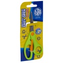ASTRA Školské ergonomické nožnice s odpružením, 13cm, blister, mix farieb, 407120002