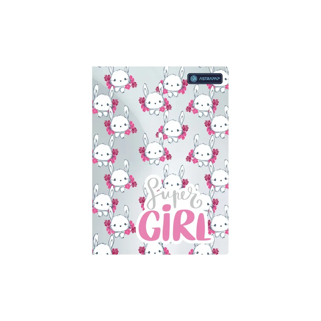 ASTRAPAP, Zošit A5 štvorčekový, 16 listov, mix vzorov, 102021003