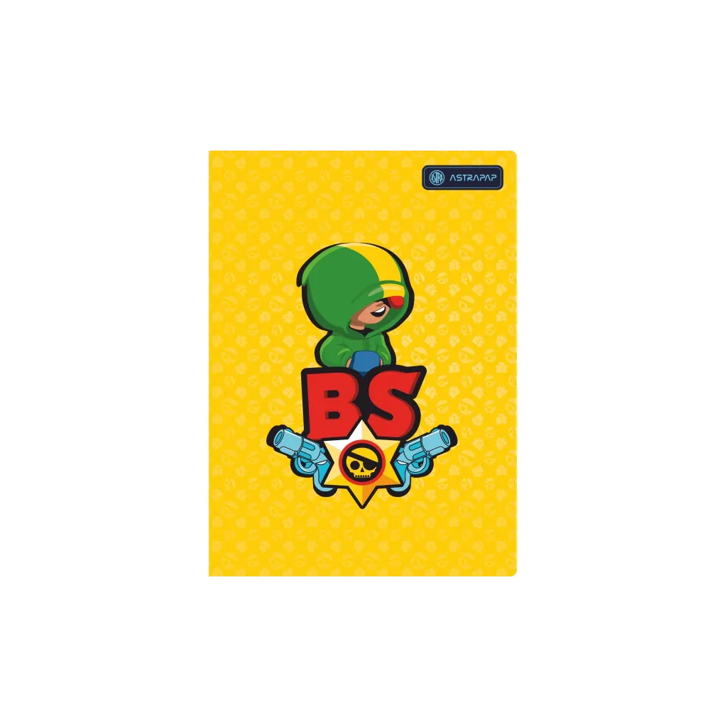 ASTRAPAP, Zošit A5 štvorčekový, 16 listov, mix vzorov, 102021003