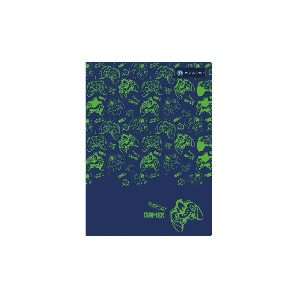 ASTRAPAP, Sešit A5 linkovaný (9mm), 32 listů, mix vzorů, 102021006