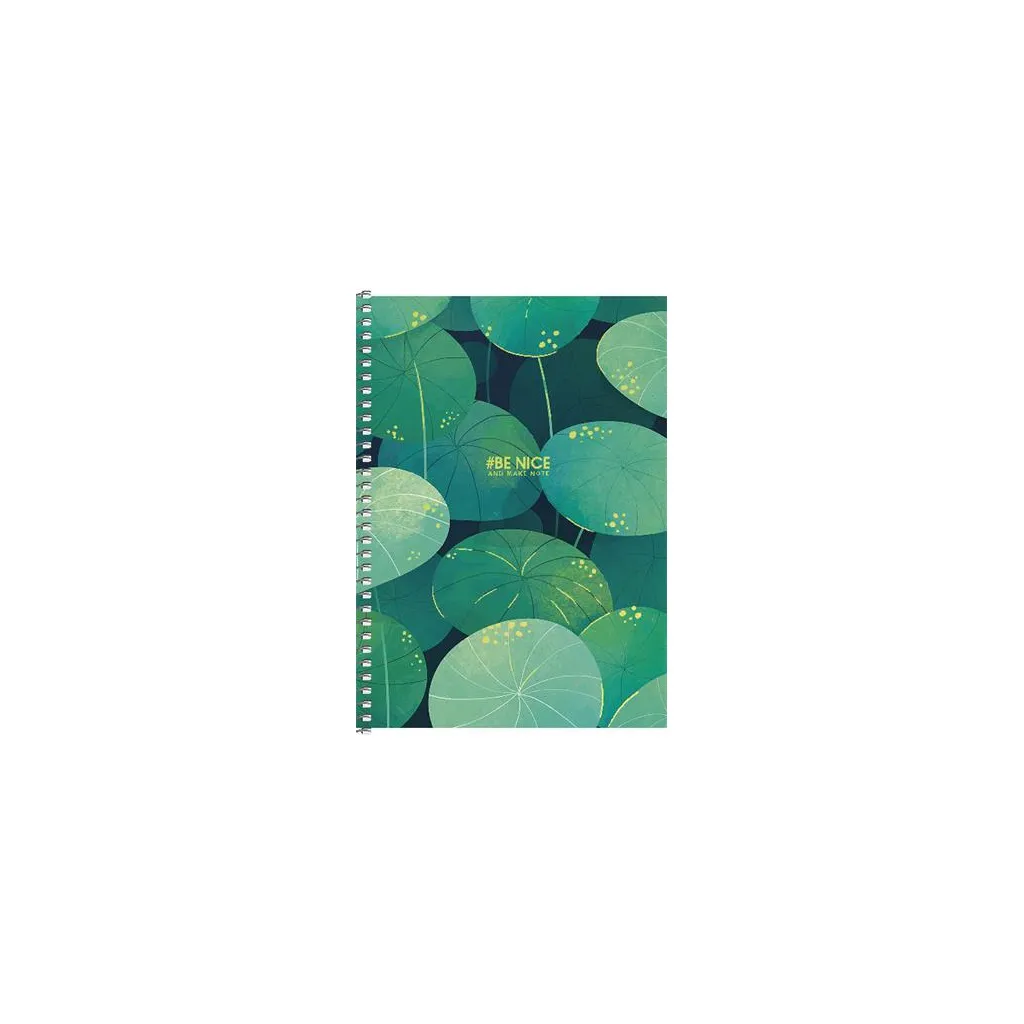 SHKOLYARYK Dizajnový blok so špirálou A5, 96 listov, štvorčekový, mix motívov, 104021034