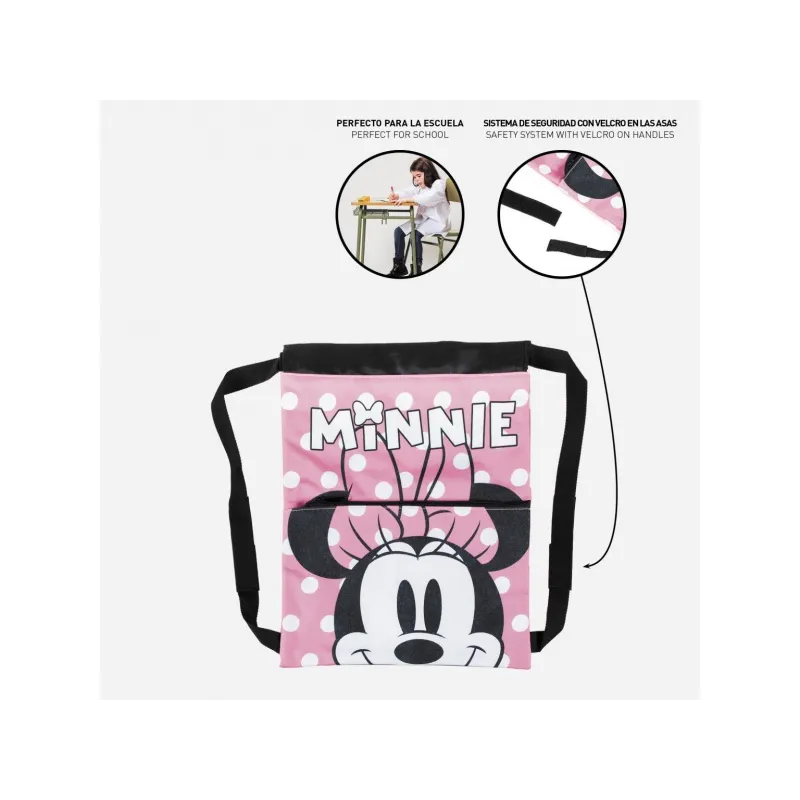Zaťahovacie vrecúško / batoh na chrbát MINNIE MOUSE, 2100003397 Zaťahovacie vrecúško / batoh na chrbát MINNIE MOUSE, 2100003397
