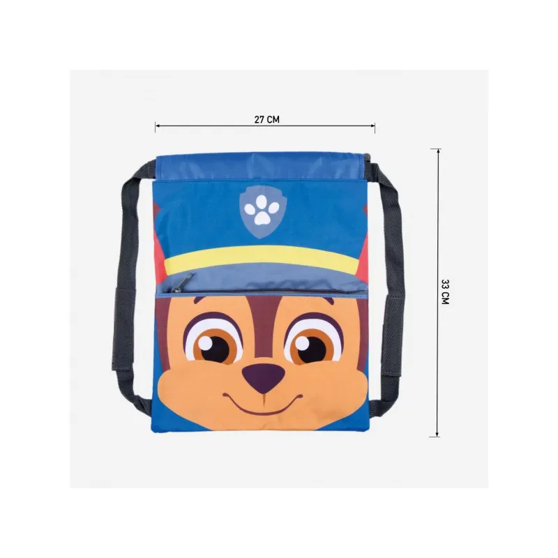 Zaťahovacie  vrecúško / batoh na chrbát PAW PATROL, 2100003400