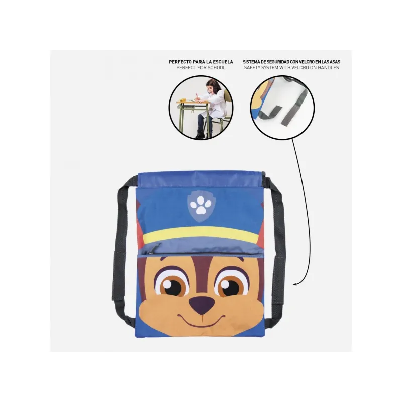 Zaťahovacie vrecúško / batoh na chrbát PAW PATROL, 2100003400 Zaťahovacie vrecúško / batoh na chrbát PAW PATROL, 2100003400