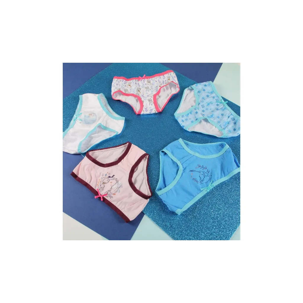 Dívčí bavlněné kalhotky 5ks DISNEY FROZEN, 2200007410