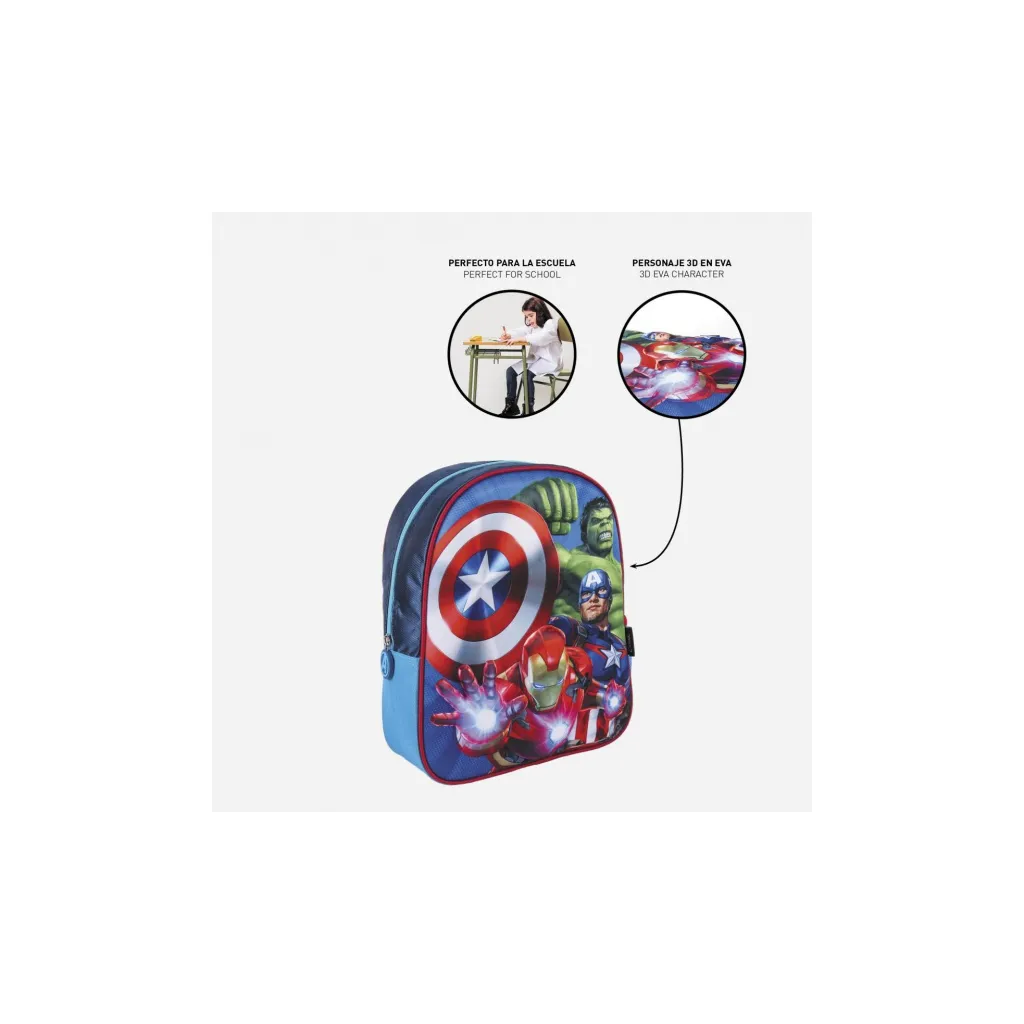 Detský 3D batoh AVENGERS, 2100003422