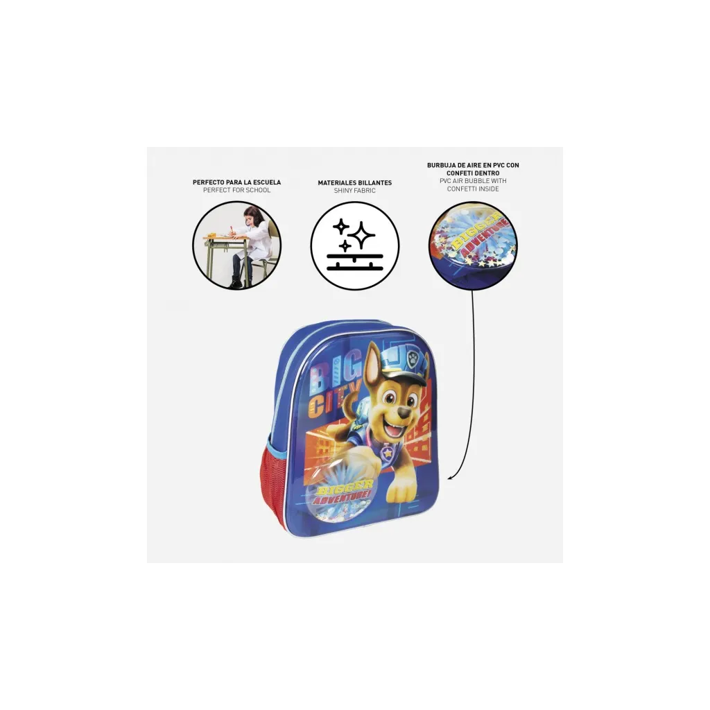Detský 3D batoh PAW PATROL Confetti, 2100003457