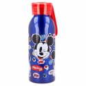 Hliníková fľaša so silikónovým pútkom MICKEY MOUSE, 510ml, 50124