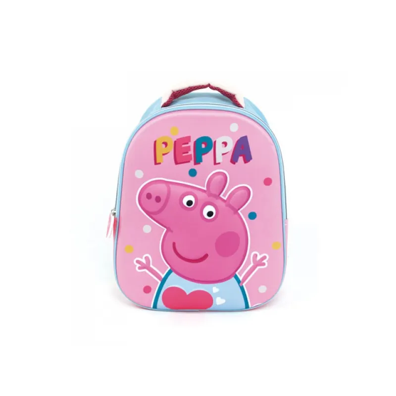 Dievčenský 3D batoh PEPPA PIG, PP13821 Dievčenský 3D batoh PEPPA PIG, PP13821