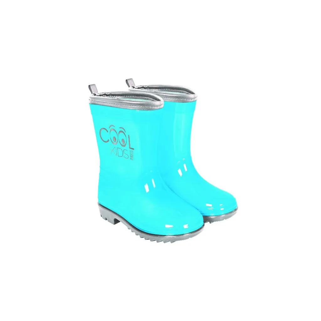 PERLETTI Detské reflexné gumáky COOL KIDS Blue, 15541