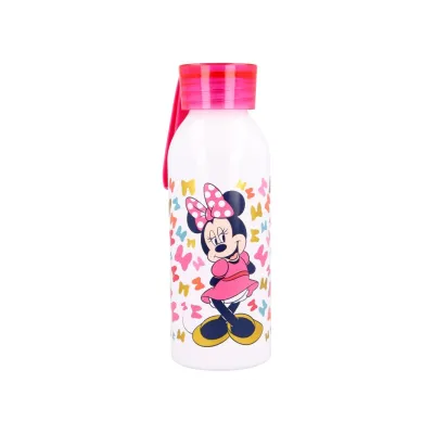 Hliníková fľaša so silikónovým pútkom MINNIE MOUSE, 510ml, 51124 Hliníková fľaša so silikónovým pútkom MINNIE MOUSE, 510ml, 51124