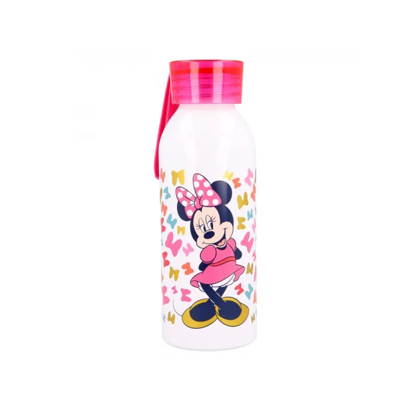 Hliníková fľaša so silikónovým pútkom MINNIE MOUSE, 510ml, 51124 Hliníková fľaša so silikónovým pútkom MINNIE MOUSE, 510ml, 51124
