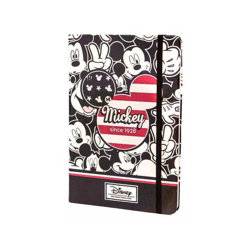 Štýlový zápisník MICKEY MOUSE, tvrdá väzba, 100 strán, 01787 Štýlový zápisník MICKEY MOUSE, tvrdá väzba, 100 strán, 01787