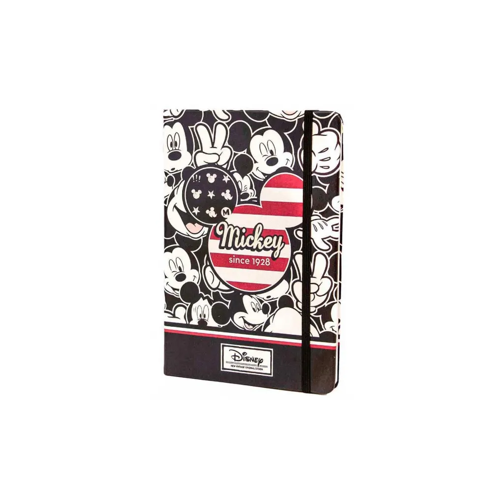 Štýlový zápisník MICKEY MOUSE, tvrdá väzba, 100 strán, 01787