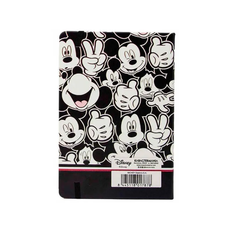 Štýlový zápisník MICKEY MOUSE, tvrdá väzba, 100 strán, 01787 Štýlový zápisník MICKEY MOUSE, tvrdá väzba, 100 strán, 01787