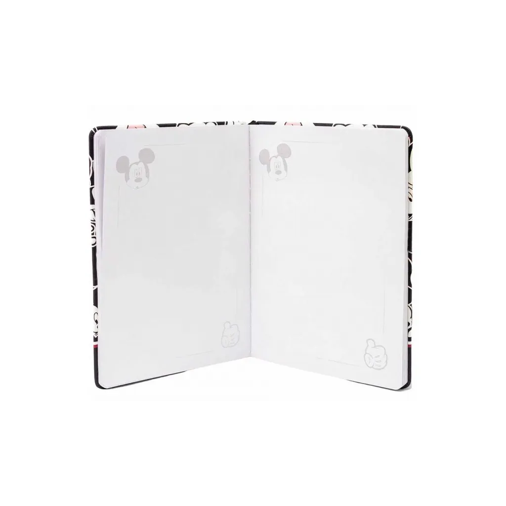 Štýlový zápisník MICKEY MOUSE, tvrdá väzba, 100 strán, 01787