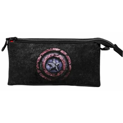 Triple penál / pouzdro na zip AVENGERS Captain America Stone, 01793 Triple penál / pouzdro na zip AVENGERS Captain America Stone, 01793