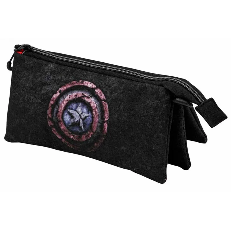Triple peračník / puzdro na zips AVENGERS Captain America Stone, 01793 Triple peračník / puzdro na zips AVENGERS Captain America Stone, 01793