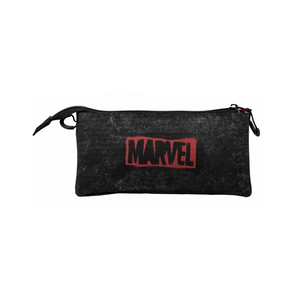 Triple penál / pouzdro na zip AVENGERS Captain America Stone, 01793