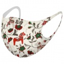 Neoprenová rouška pro dospělé CHRISTMAS White