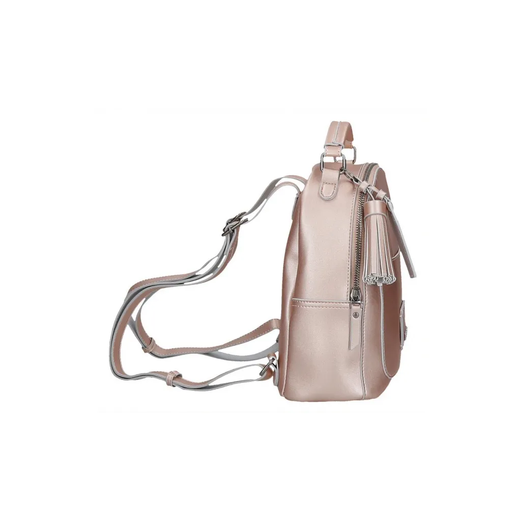 Dámsky fashion batoh PEPE JEANS CIRA Rosa, 25x21x11 cm, s nastaviteľnými popruhmi