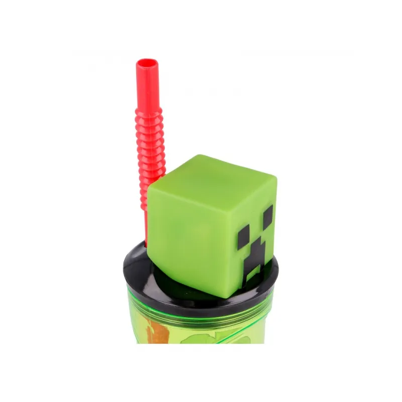 Plastový 3D pohár s figúrkou MINECRAFT, 360ml, 40466 Plastový 3D pohár s figúrkou MINECRAFT, 360ml, 40466