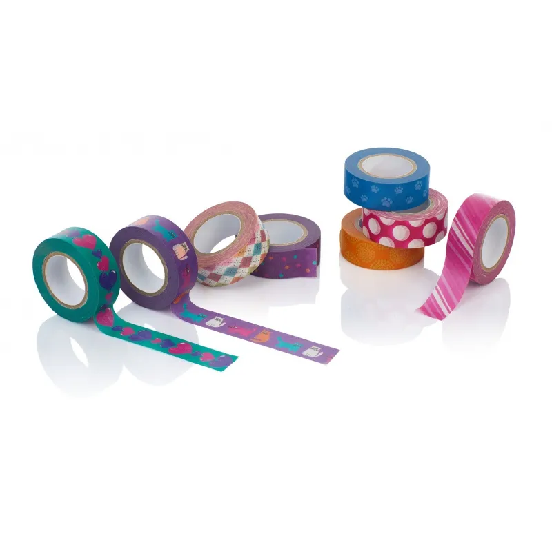 CREATIVO Dekorační washi páska 15 mm x 10 m, mix motivů FANCY, 421118002 CREATIVO Dekorační washi páska 15 mm x 10 m, mix motivů FANCY, 421118002